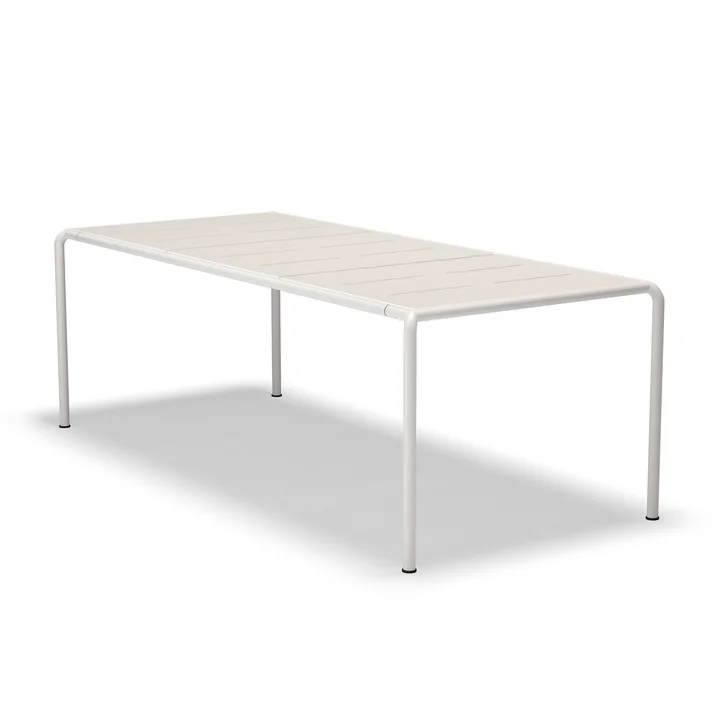 HOUE - Avanti outdoor dining table, 222 x 98 cm, muted white