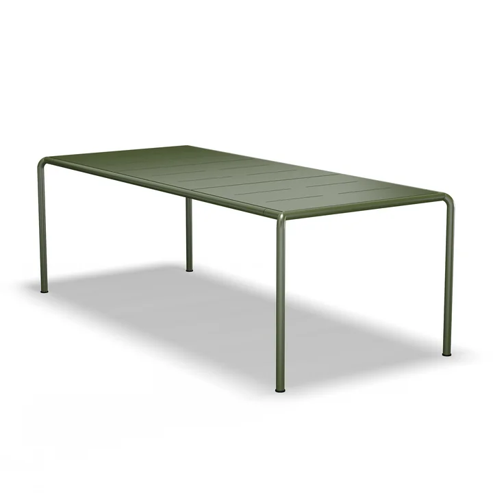 HOUE - Avanti outdoor dining table, 222 x 98 cm, olive green