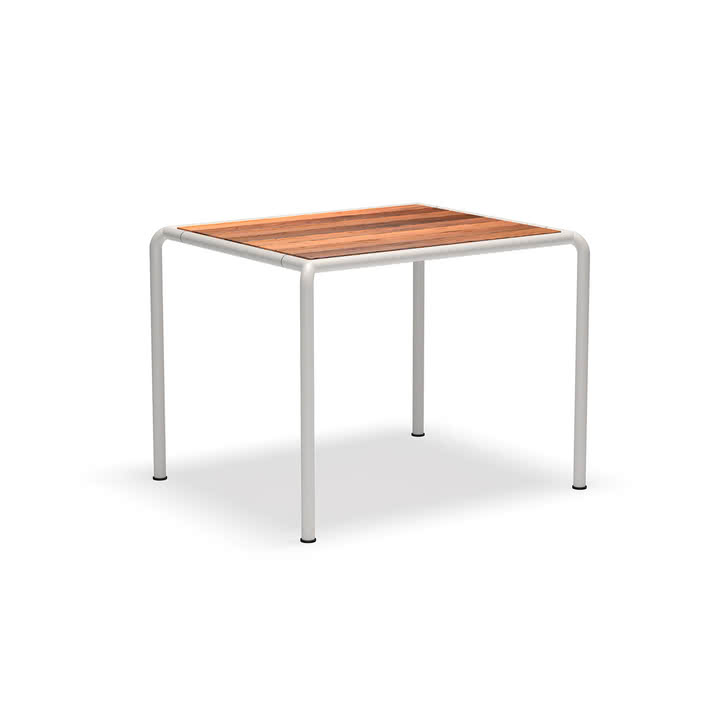 HOUE - Avanti outdoor dining table, 98 x 83 cm, ash / muted white