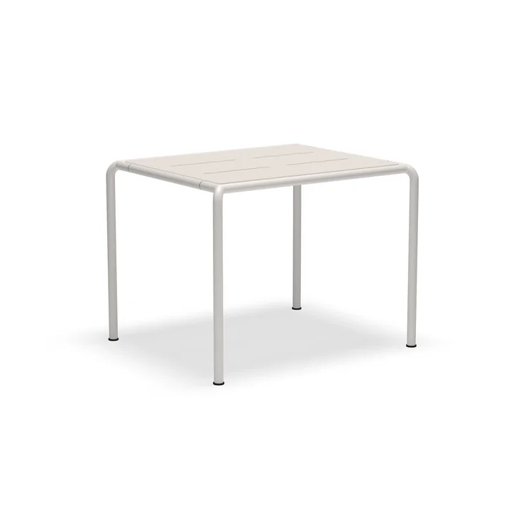 HOUE - Avanti outdoor dining table, 98 x 83 cm, muted white