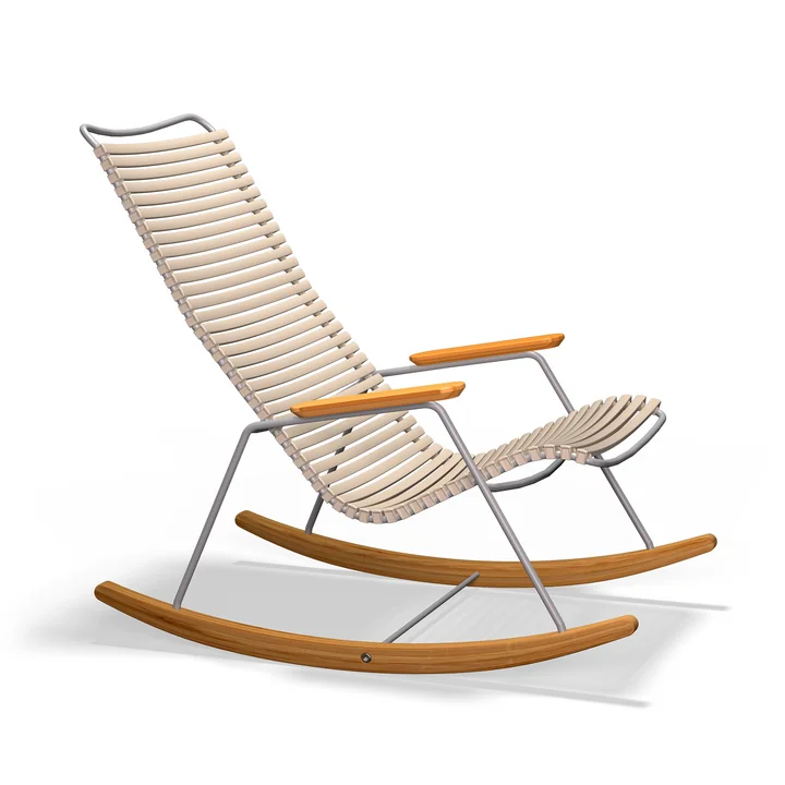 HOUE - CLICK Outdoor Rocking rocking chair, beige