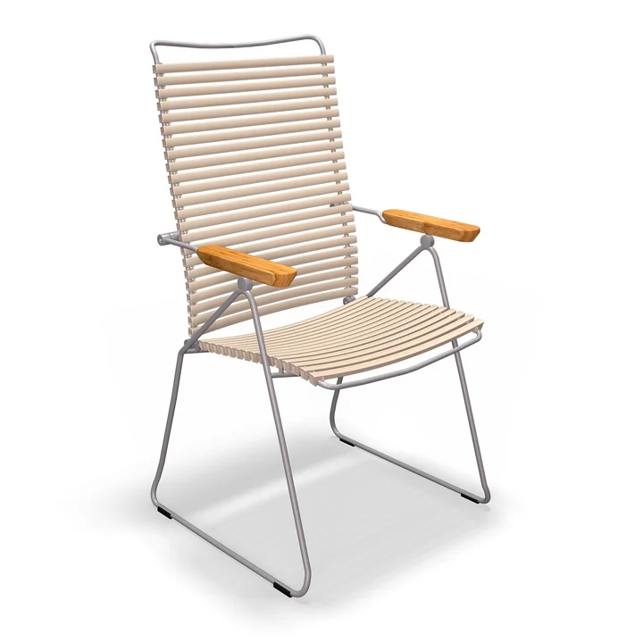 HOUE - CLICK Position outdoor armchair, beige
