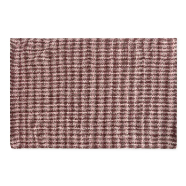 Normann Copenhagen - Flick carpet 200 x 300 cm, off white / burgundy