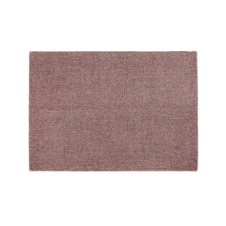 Normann Copenhagen - Flick rug 170 x 240 cm, off white / burgundy