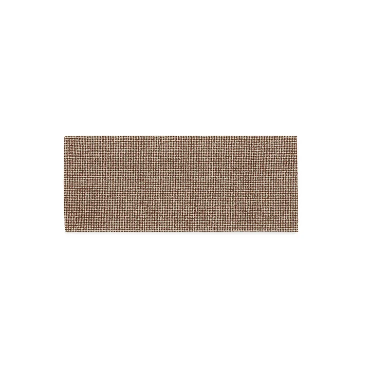 Normann Copenhagen - Flick rug 80 x 200 cm, off white / brown