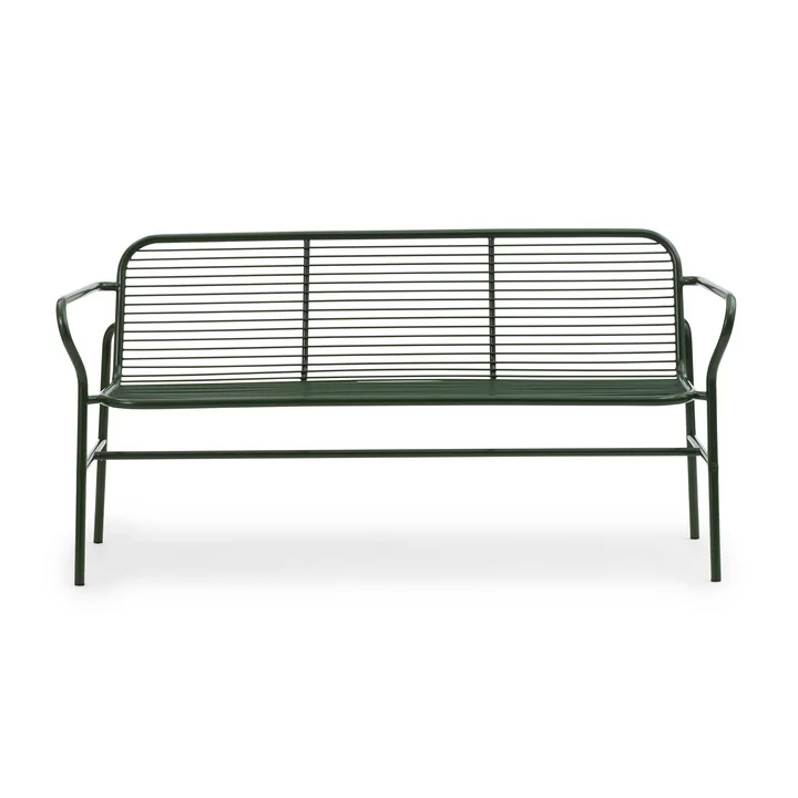 Normann Copenhagen - Vig Dining Bench, dark green