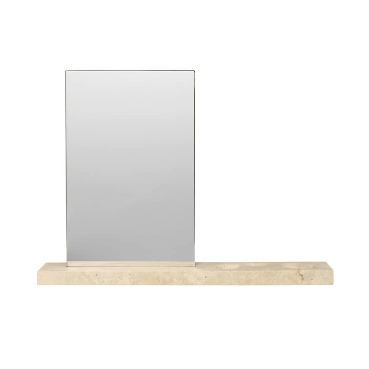 Ferm Living - Caseta table mirror, beige