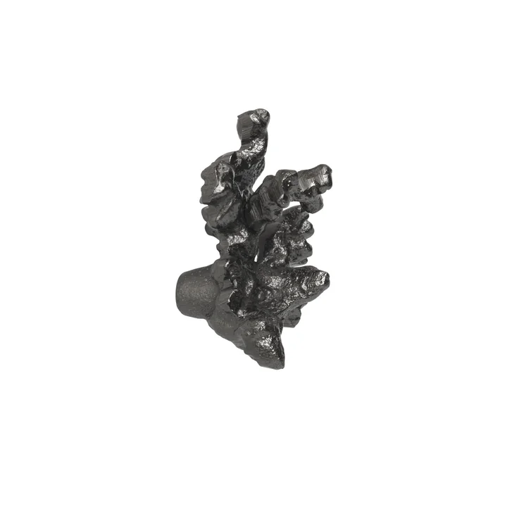 Ferm Living - Comber coral nose hook, black