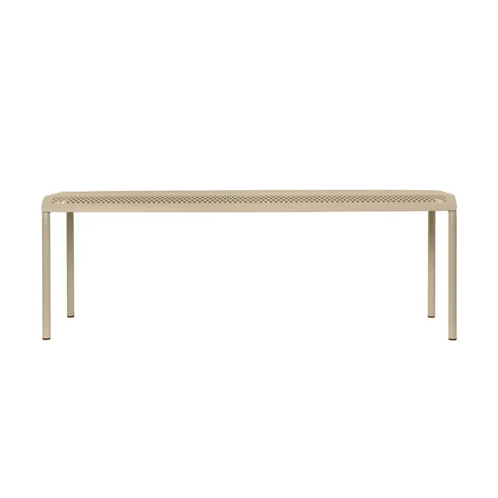 Ferm Living - Dapple Garden bench, 130 cm, cashmere