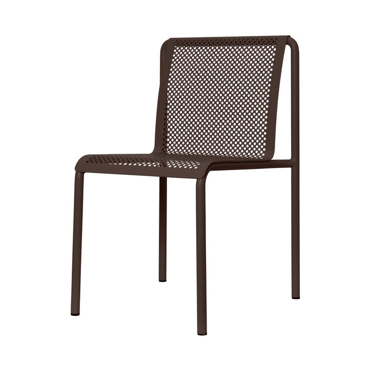 Ferm Living - Dapple Garden chair, dark chocolate
