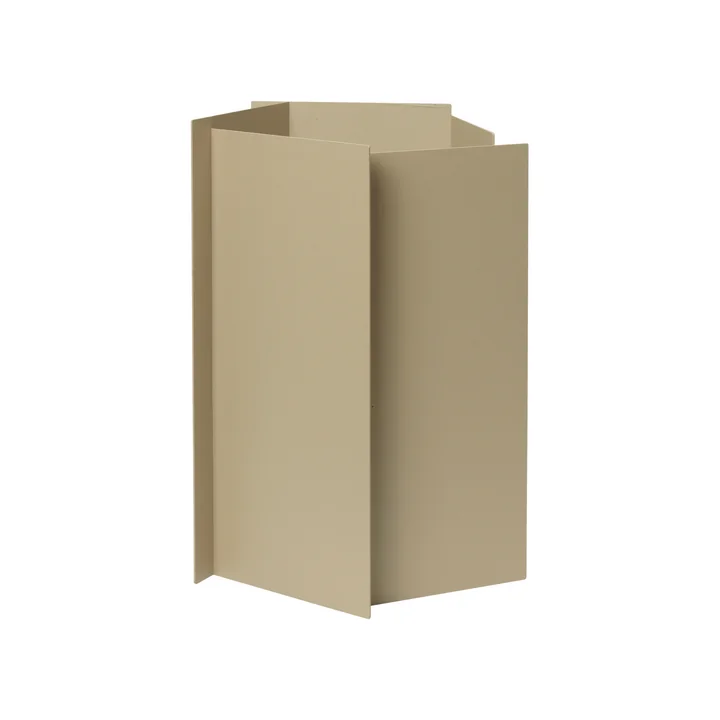 Ferm Living - Fragma Plant pot, Ø 27.5 x H 39 cm, cashmere