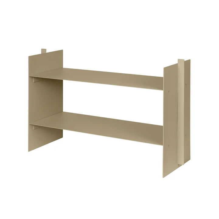 Ferm Living - Lager Standing shelf low, cashmere