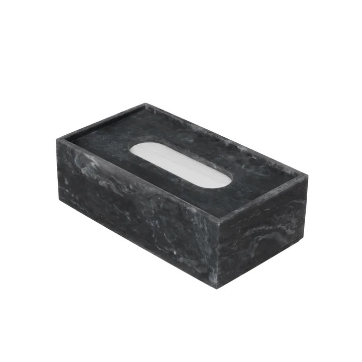 Ferm Living - Mist cosmetic tissue box, charcoal