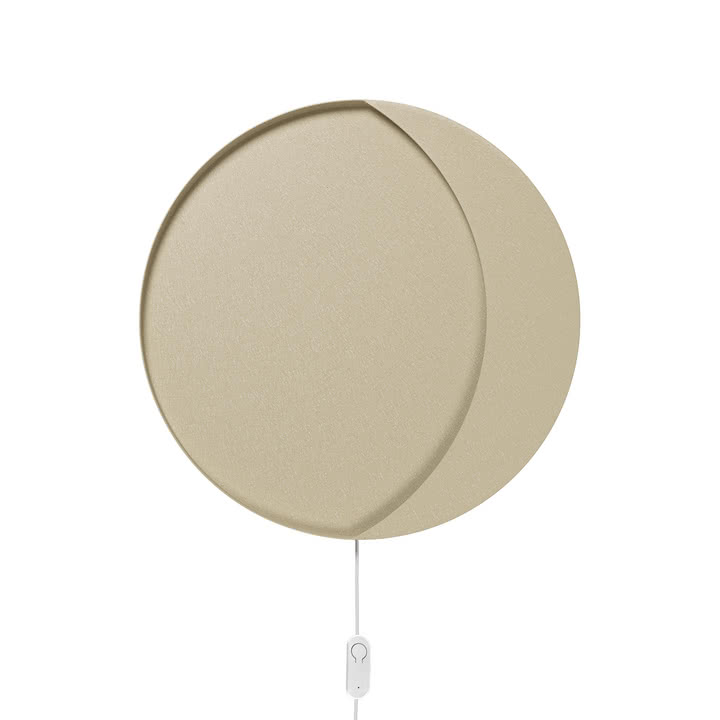 Ferm Living - Neba wall light, Ø 45.5 x H 3 cm, cashmere