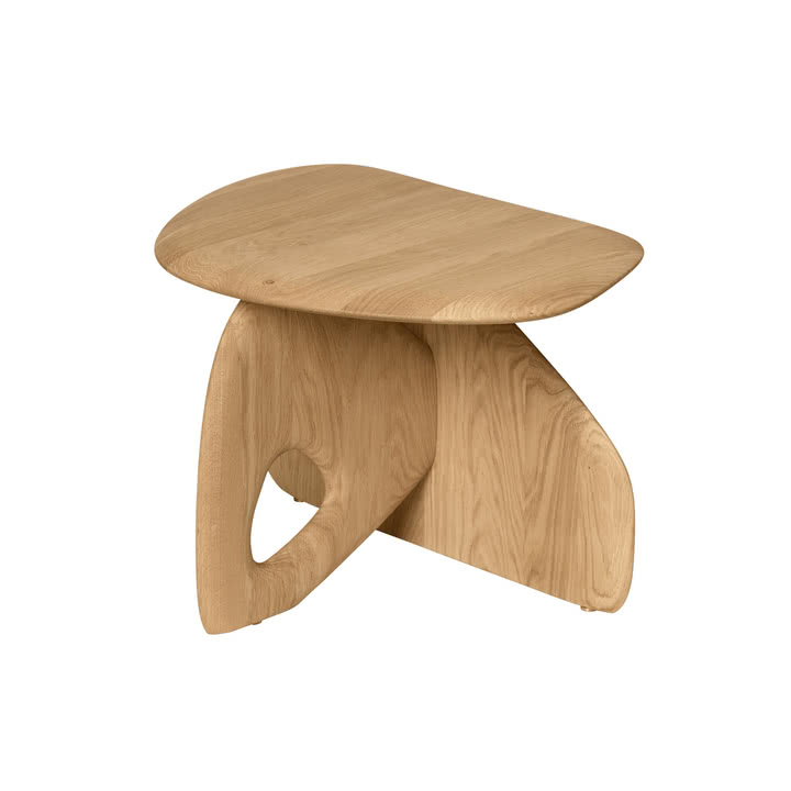 Ferm Living - Oar Coffee Table 50, natural oak, 58.5 x 40.2 cm