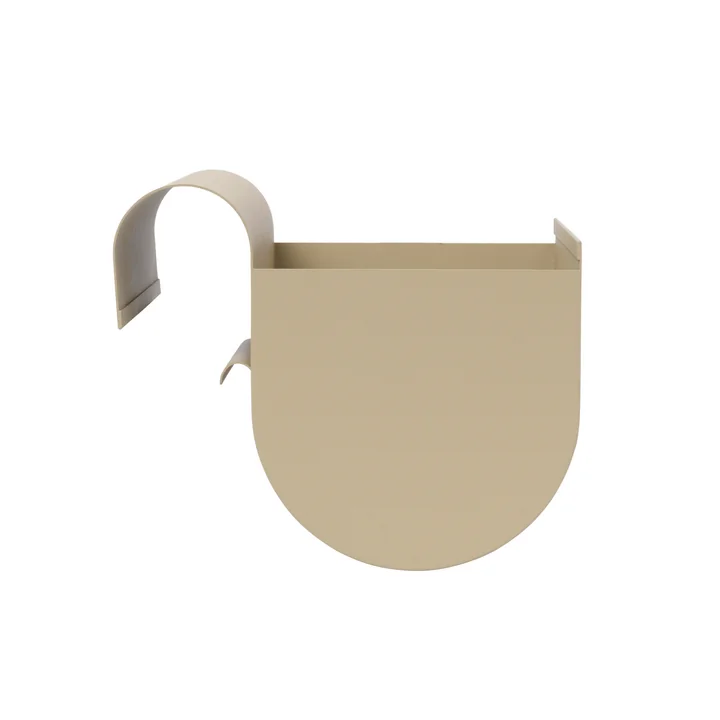 Ferm Living - Uma Balcony box, cashmere, side view