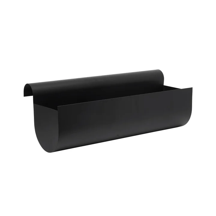 Ferm Living - Uma Balcony box, large, black