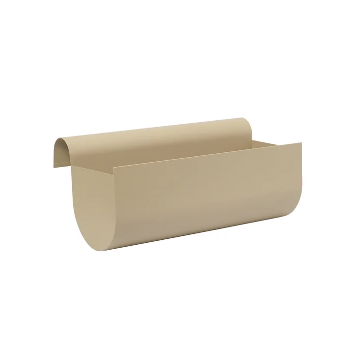 Ferm Living - Uma Balcony box, medium, cashmere