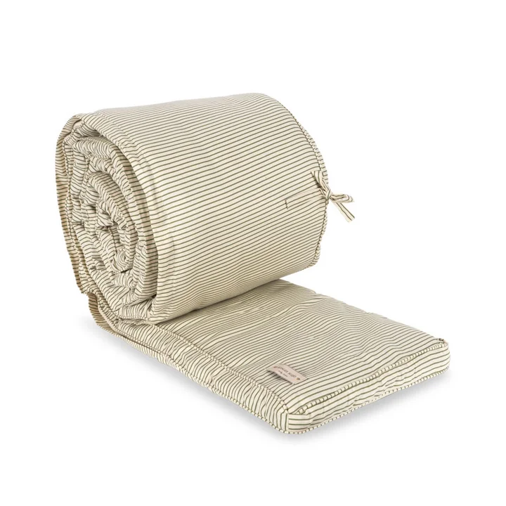 Konges Sløjd - Baby cot bumper, tea stripe