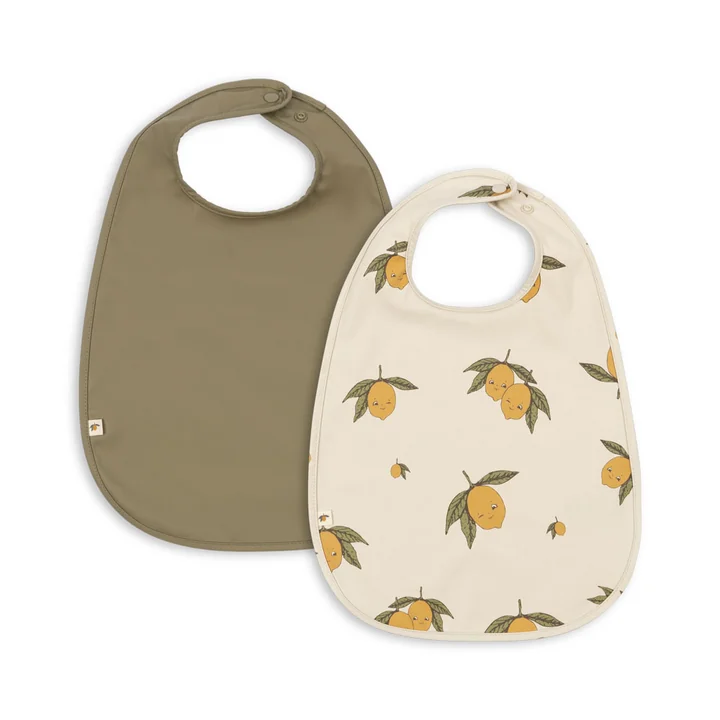 Konges Sløjd - Bibs, sweet and sour / aloe (set of 2)