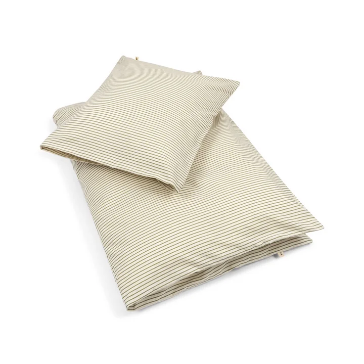 Konges Sløjd - Stands Havet bed linen / children's bed linen, tea stripe