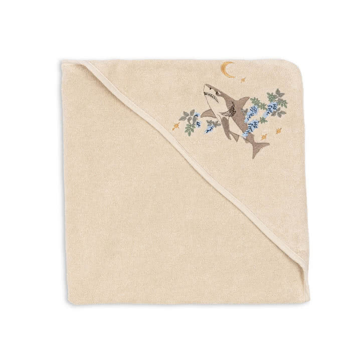 Konges Sløjd - Terry hooded towel, summer sand