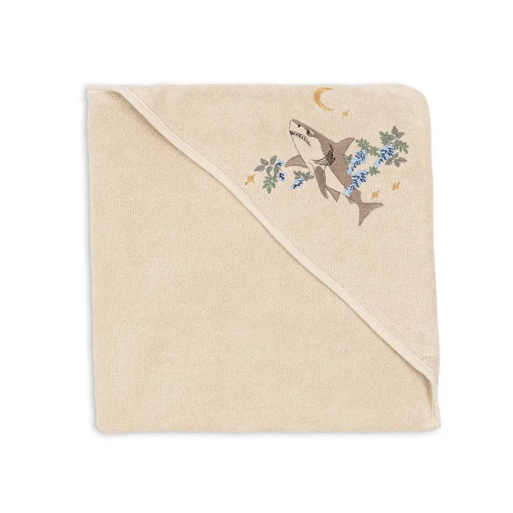 Konges Sløjd - Terry hooded towel, summer sand