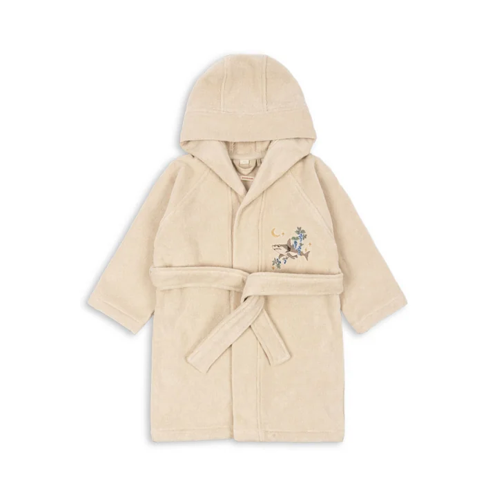 Konges Sløjd - Terry children's bathrobe, summer sand