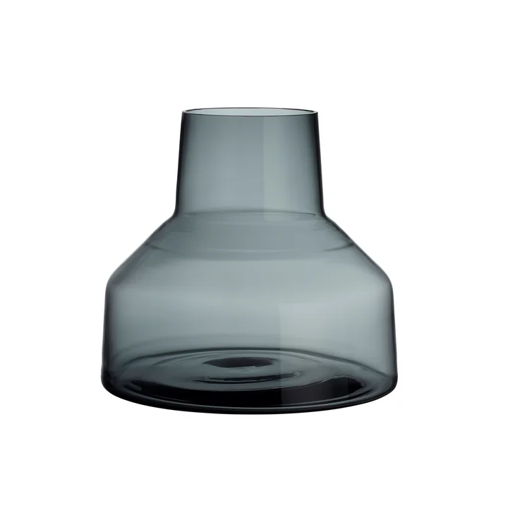 Iittala - Solare Vase low, Ø 220 x 200 mm, steel gray