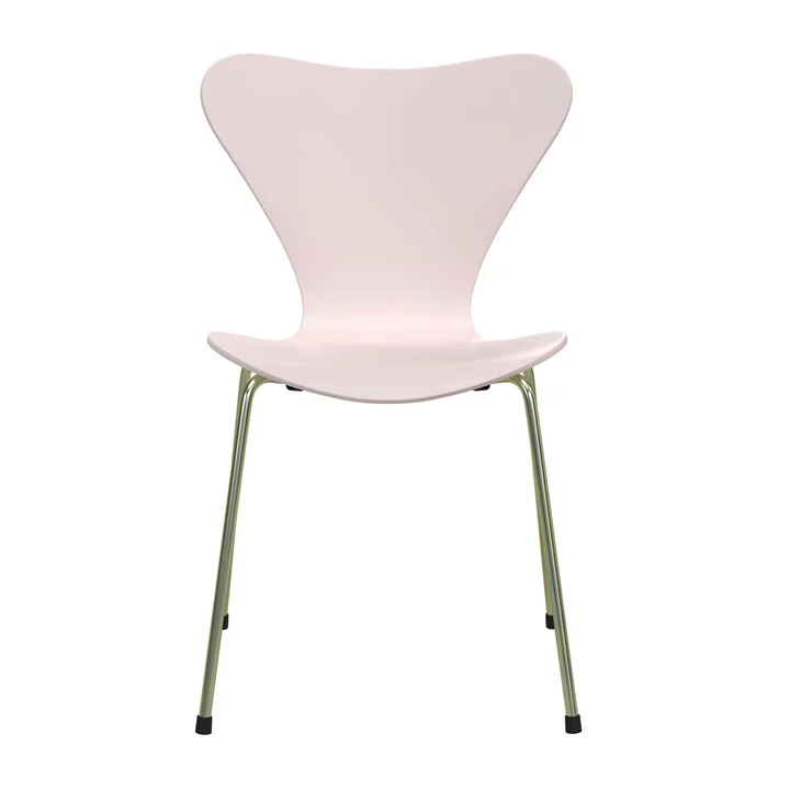 Fritz Hansen - Series 7 chair, non-upholstered, rainbow / 7:14 AM pink (Special Edition 2025)