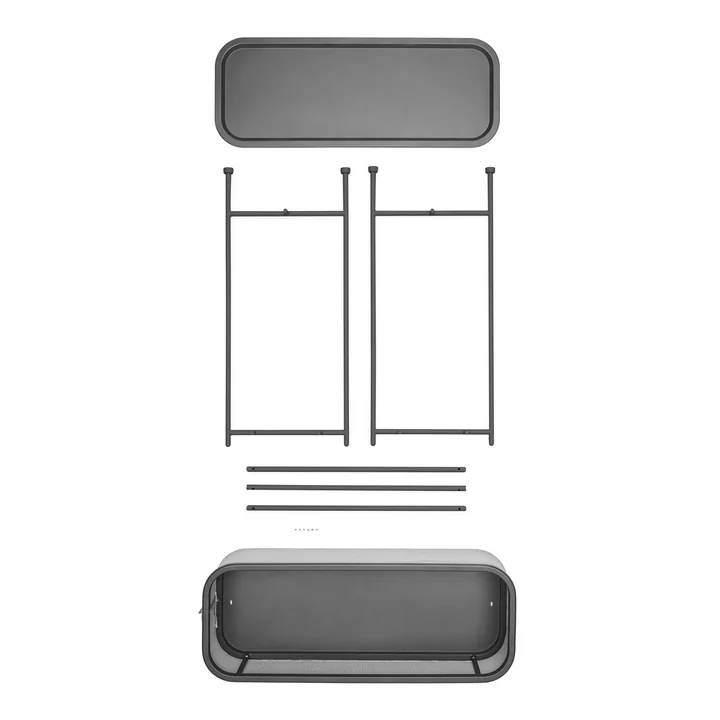 Fatboy - Adoreganizer Side table, multifunctional, wolf gray