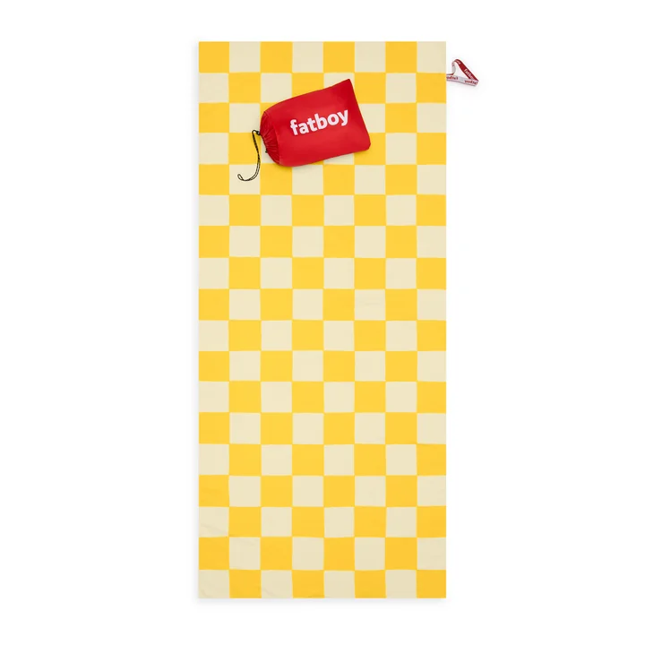 Fatboy - Beach Baggy beach towel XL, chess corn