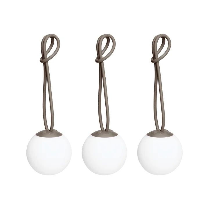 Fatboy - Bolleke Mini Pendant light, taupe (set of 3)