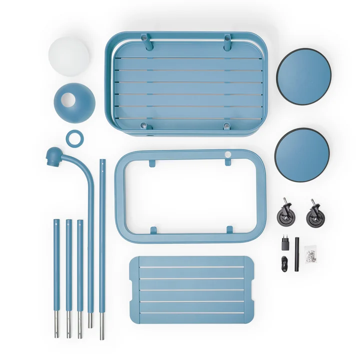 Fatboy - Jolly Serving trolley, wave blue