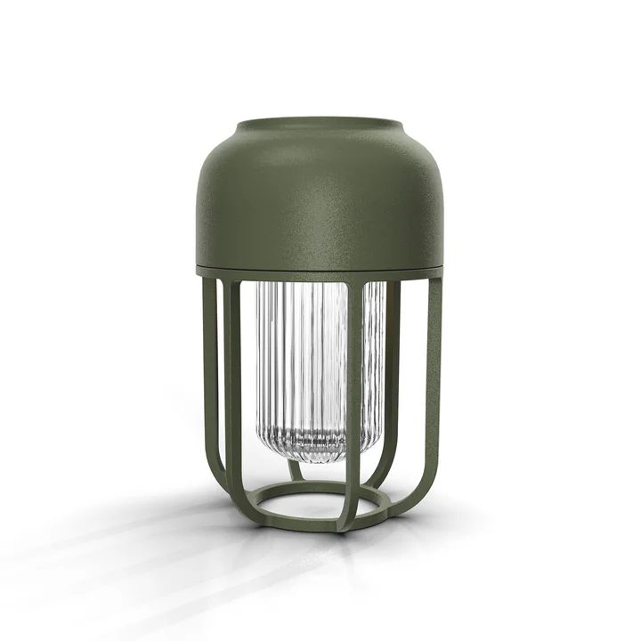 HOUE - Light No1 LED solar rechargeable lamp, laurel green