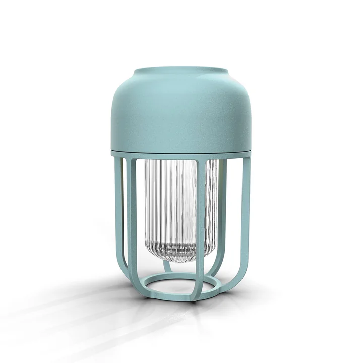 HOUE - Light No1 LED solar rechargeable lamp, ice blue