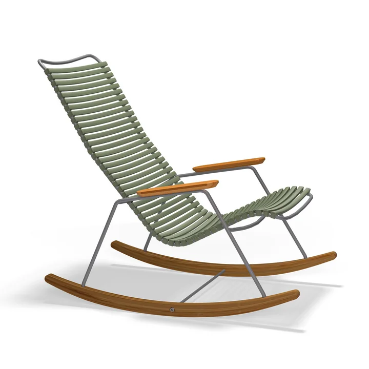 HOUE - CLICK Outdoor Rocking rocking chair, olive green