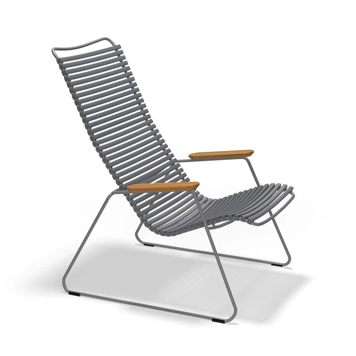 HOUE - CLICK Outdoor Lounge Chair, dark gray