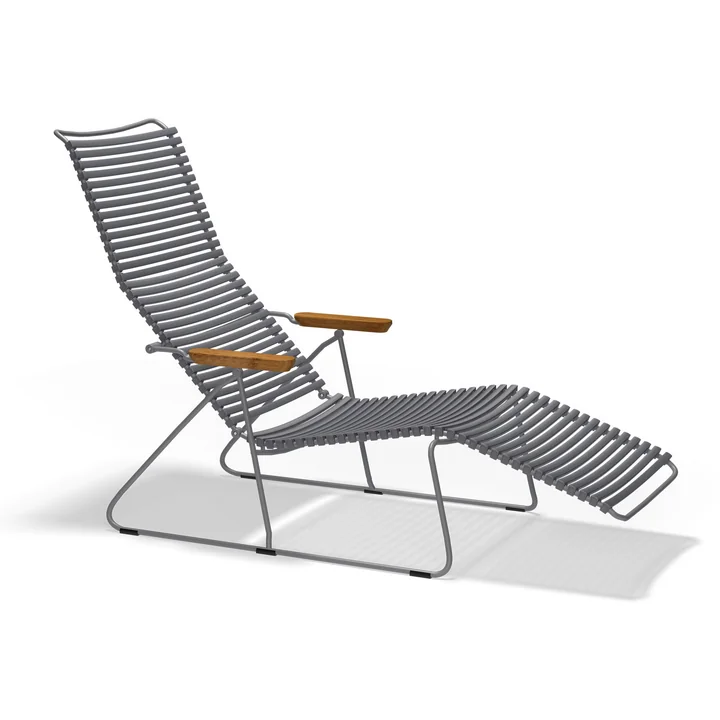 HOUE - CLICK Sun lounger, dark gray