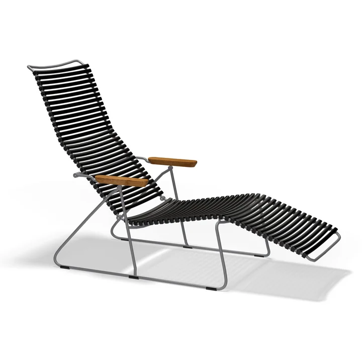 HOUE - CLICK Sun lounger, black
