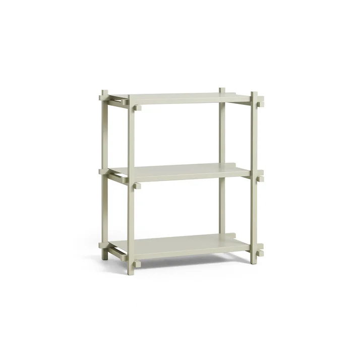 HAY - Woody Column Low, beech smokey grey / smokey grey