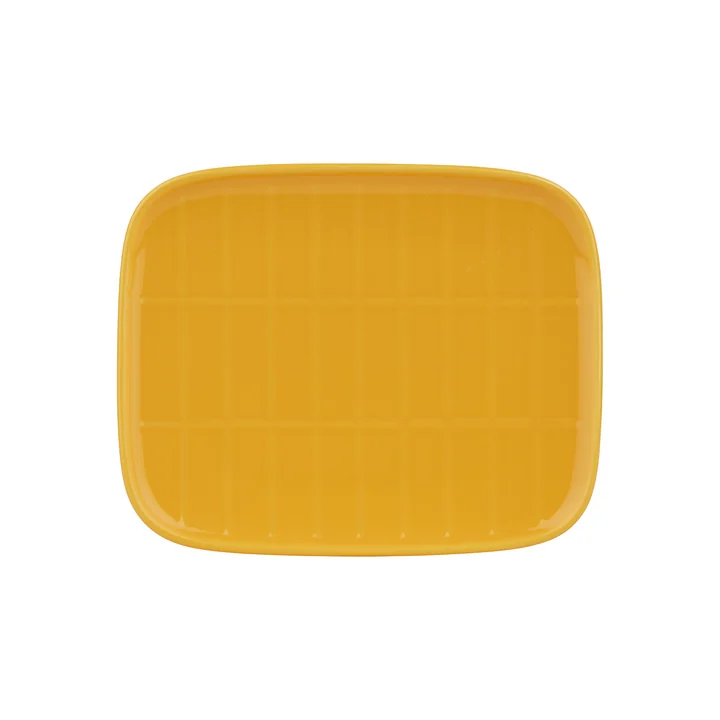 Marimekko - Tiiliskivi Serving platter, 15 x 12 cm, saffron