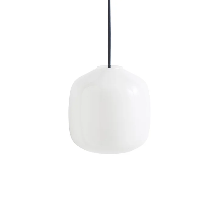 HAY - Buoy Glass pendant light, Ø 20 cm, anthracite blue