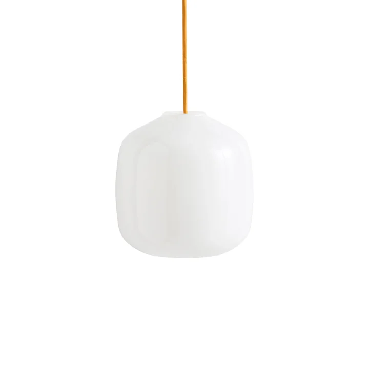 HAY - Buoy Glass pendant light, Ø 20 cm, amber yellow