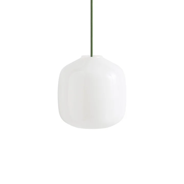 HAY - Buoy Glass pendant light, Ø 20 cm, garden green