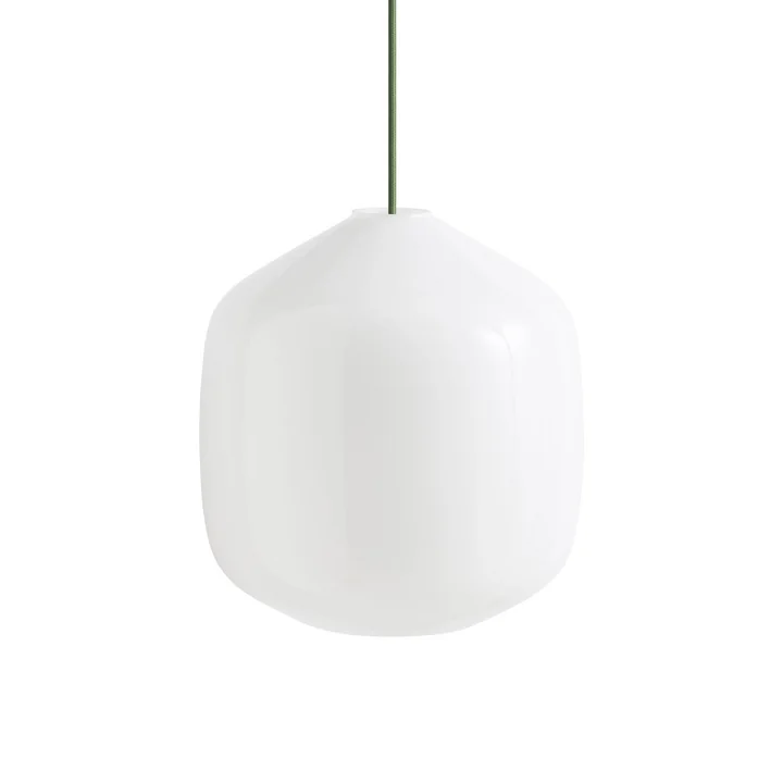 HAY - Buoy Glass pendant light, Ø 30 cm, garden green