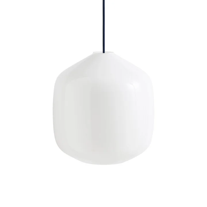 HAY - Buoy Glass pendant light, Ø 30 cm, anthracite blue