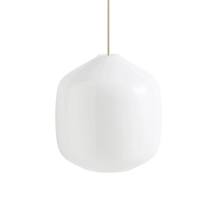 HAY - Buoy Glass pendant light, Ø 30 cm, concrete gray