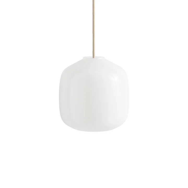 HAY - Buoy Glass pendant light, Ø 20 cm, concrete gray
