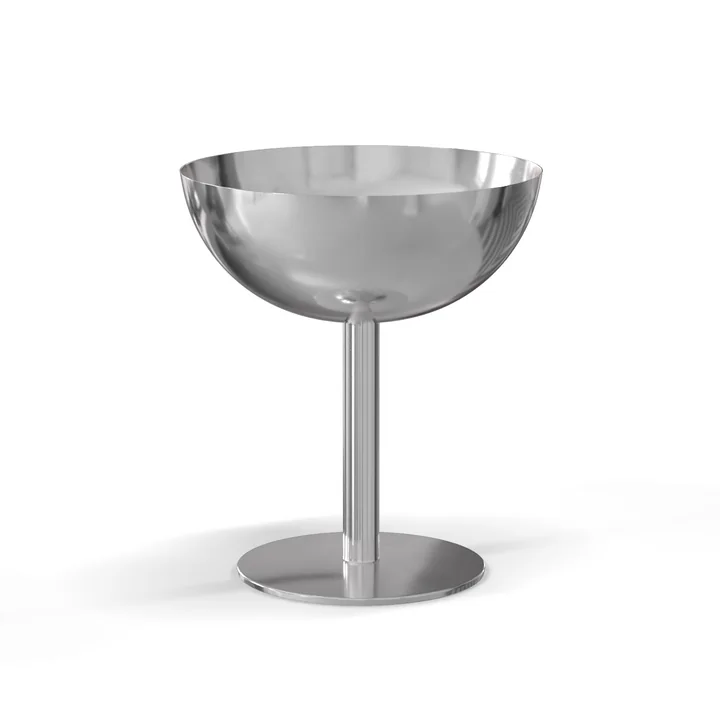 Nichba Design - Ice cream cup, tall, Ø 6 x 13 cm, stainless steel